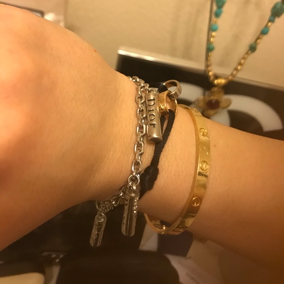 ❤️TRADED❤️Dior silver tone rhinestone bracelet - Picture 7 of 8